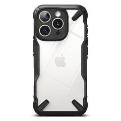 iPhone 16 Pro Max Ringke Fusion X Cover - Gennemsigtig / Sort