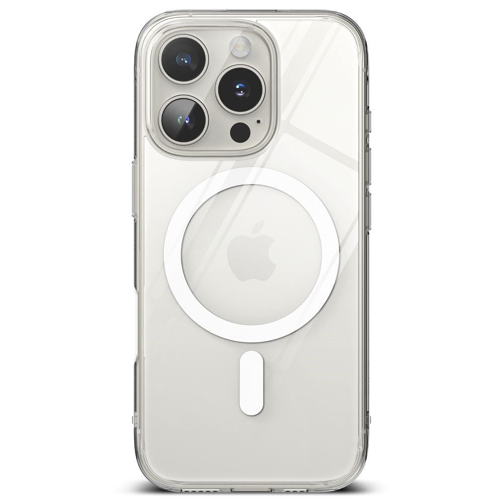 iPhone 16 Pro Ringke Fusion Cover - MagSafe Kompatibel - Gennemsigtig