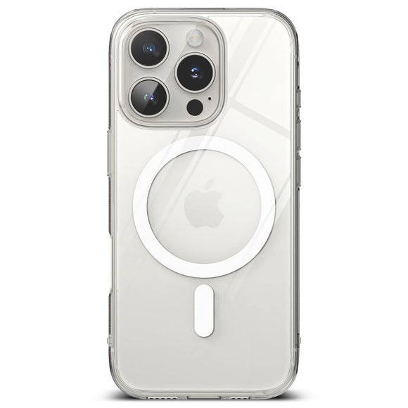 iPhone 16 Pro Ringke Fusion Cover - MagSafe Kompatibel - Gennemsigtig