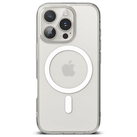 iPhone 16 Pro Ringke Fusion Cover - MagSafe Kompatibel - Mat Gennemsigtig