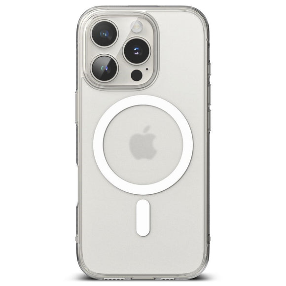 iPhone 16 Pro Ringke Fusion Cover - MagSafe Kompatibel - Mat Gennemsigtig