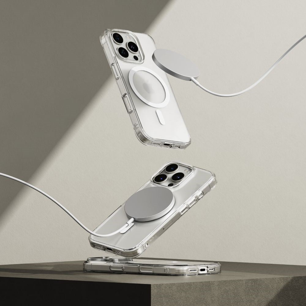 iPhone 16 Pro Ringke Fusion Cover - MagSafe Kompatibel - Mat Gennemsigtig