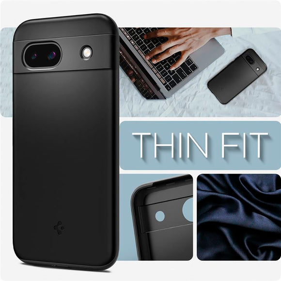 Google Pixel 8a Spigen Thin Fit Cover - Sort