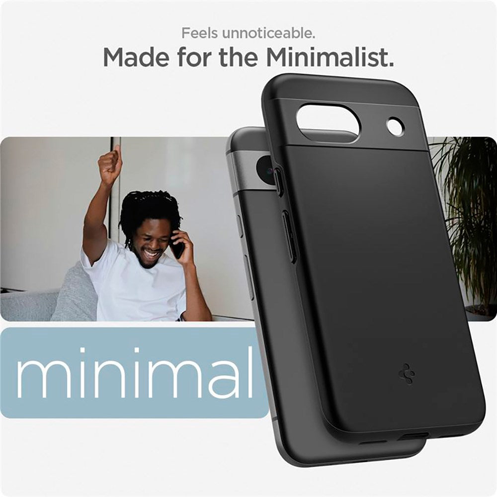 Google Pixel 8a Spigen Thin Fit Cover - Sort
