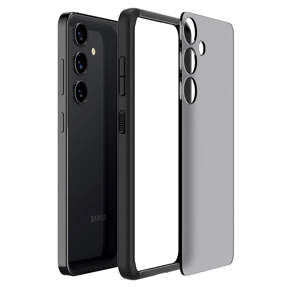 Samsung Galaxy S24+ (Plus) Spigen Ultra Hybrid Cover - Mat Gennemsigtig / Sort