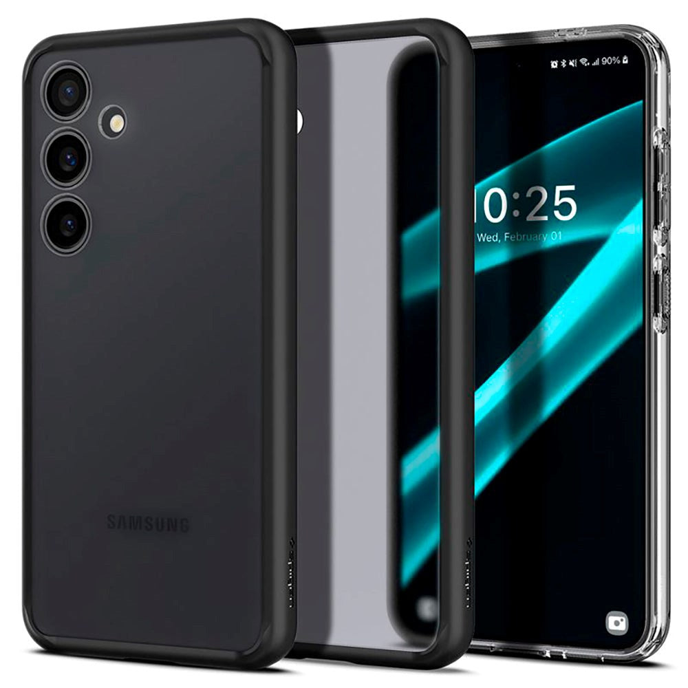 Samsung Galaxy S24+ (Plus) Spigen Ultra Hybrid Cover - Mat Gennemsigtig / Sort