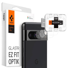 Google Pixel 8 Pro Spigen EZ Fit. tR Optik Kameralinse Beskyttelsesglas - 2 stk. - Gennemsigtig