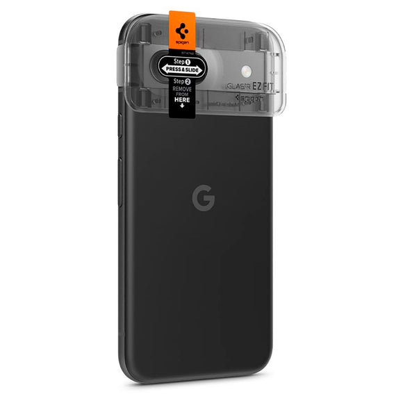 Google Pixel 8a Spigen Kameralinse Beskyttelsesglas - 2-stk. - Sort