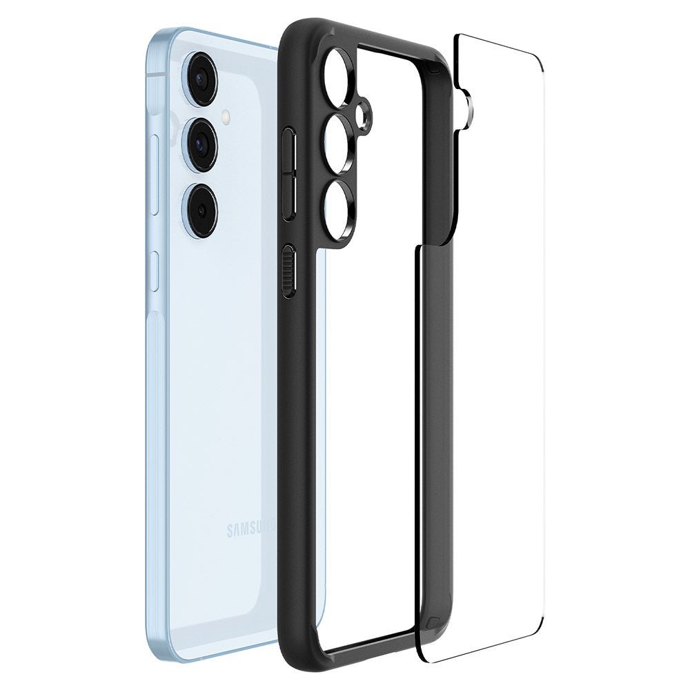 Samsung Galaxy A55 (5G) Spigen Ultra Hybrid Cover - Gennemsigtig / Sort