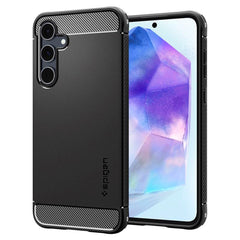 Samsung Galaxy A55 (5G) Spigen Rugged Armor Cover - Sort