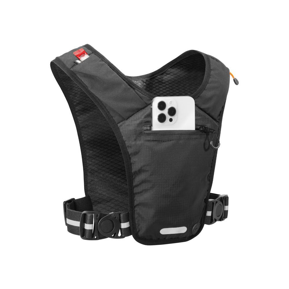 Spigen Dynamic Shield Løbevest - Str. M / L - Sort