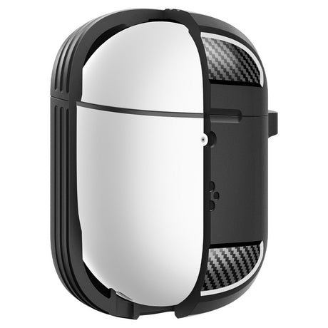 Spigen Rugged Armor Google Pixel Buds Pro / Pro 2 Cover m. Karabinhage - Sort