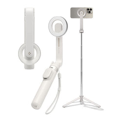 Spigen Tripod Selfie Stick - MagSafe Kompatibel - Hvid