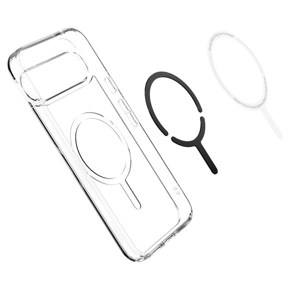 Google Pixel 9 Pro XL Spigen Ultra Hybrid Cover - MagSafe Kompatibel - Gennemsigtig / Hvid