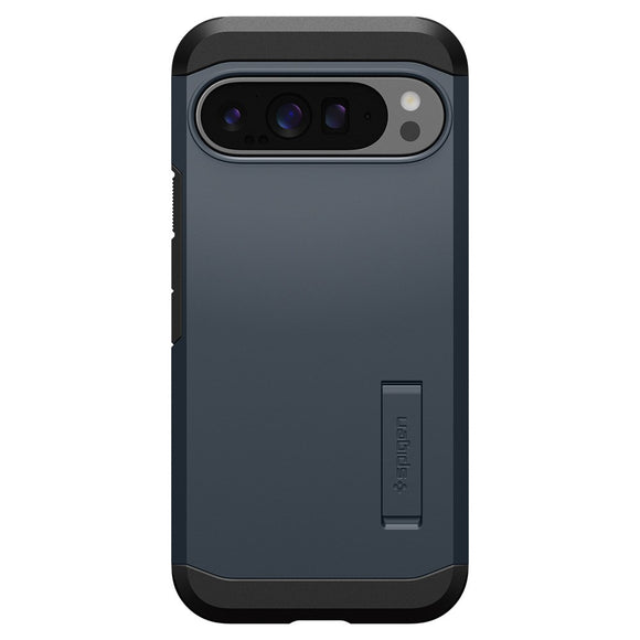 Google Pixel 9 Pro XL Spigen Tough Armor Cover m. Kickstand - Grå