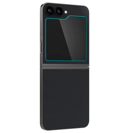 Samsung Galaxy Z Flip7 FE / Flip6 Spigen EZ Fit Glas.tR Sub Screen Skærmbeskyttelse - 2 stk. - Case Friendly - Gennemsigtig