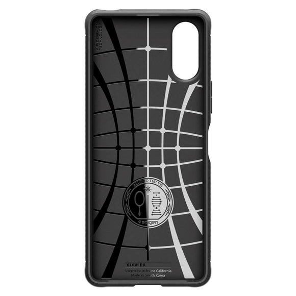 Sony Xperia 10 VI Spigen Rugged Armor Cover - Sort
