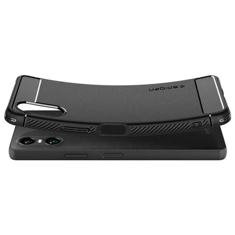 Sony Xperia 10 VI Spigen Rugged Armor Cover - Sort