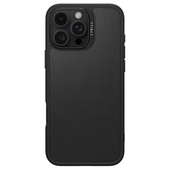 iPhone 16 Pro Max Spigen Cyrill Kajuk Mag Hybrid Cover - MagSafe Kompatibel - Sort