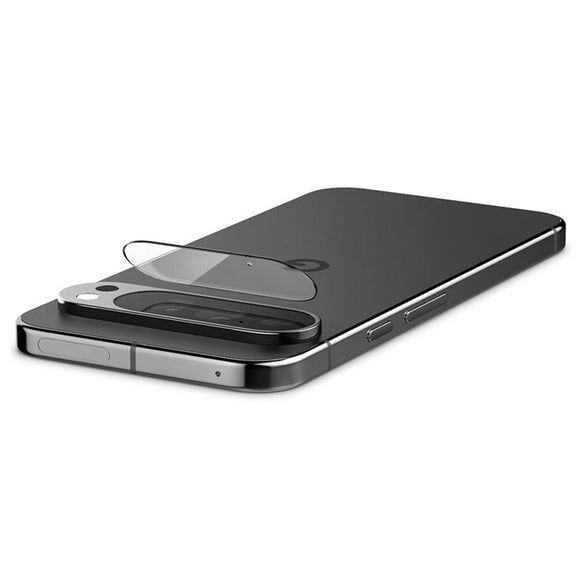 Google Pixel 9 Pro Spigen EZ Fit. tR Optik Kameralinse Beskyttelsesglas - 2 stk. - Gennemsigtig