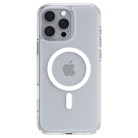 iPhone 16 Pro Max Spigen Ultra Hybrid T Cover - MagSafe Kompatibel - Gennemsigtig / Hvid