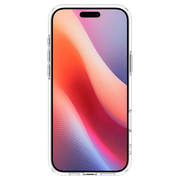 iPhone 16 Pro Spigen Ultra Hybrid T Cover - MagSafe Kompatibel - Gennemsigtig / Grå