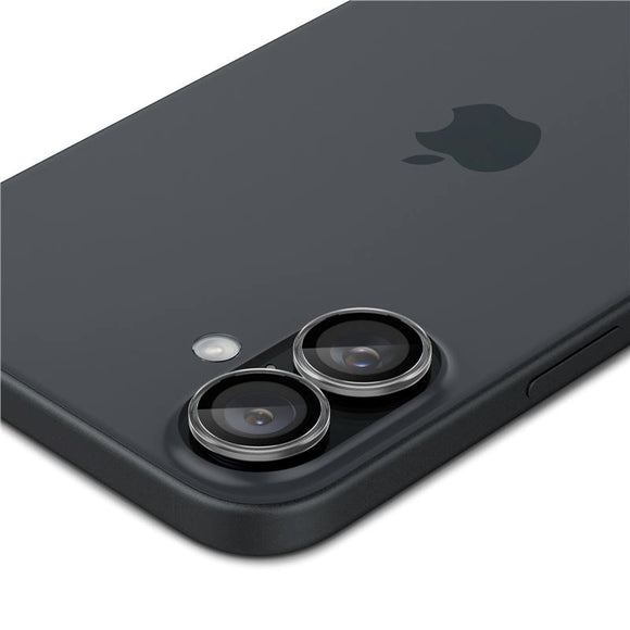iPhone 17 / 16 / 16 Plus Spigen EZ Fit. tR Optik Pro Kameralinse Beskyttelsesglas - 2 stk. - Gennemsigtig