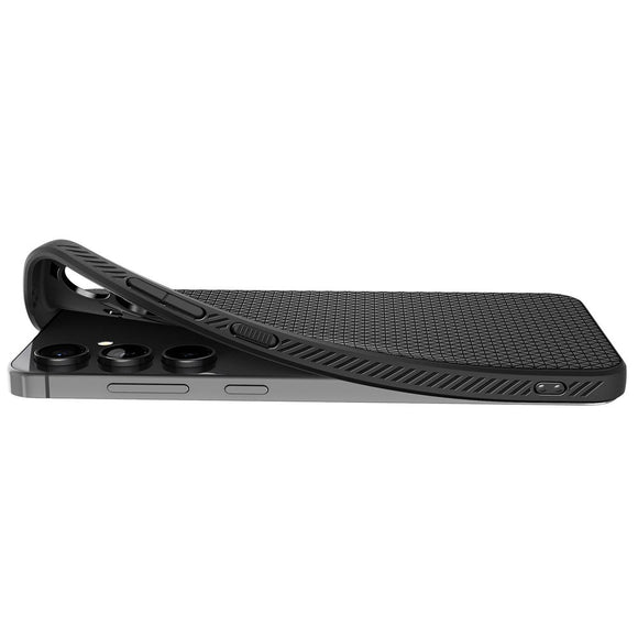 Samsung Galaxy S24 FE Spigen Liquid Air Cover - Sort