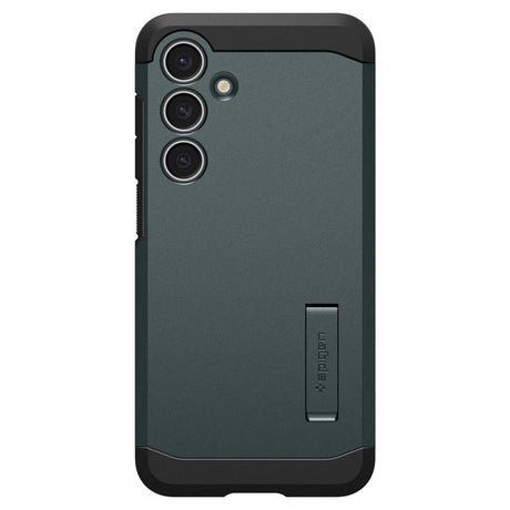 Samsung Galaxy S24 FE Spigen Tough Armor Cover m. Kickstand - Mørkegrøn