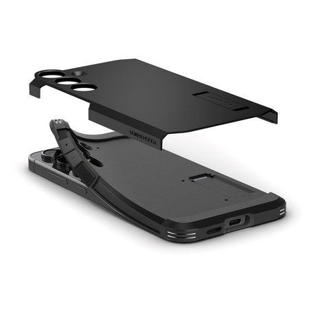 Samsung Galaxy S24 FE Spigen Tough Armor Cover m. Kickstand - Mørkegrøn