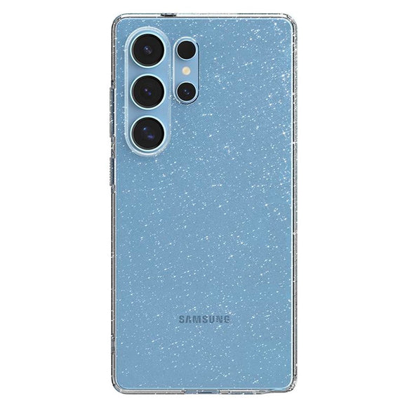 Samsung Galaxy S25 Ultra Spigen Liquid Crystal Glitter Cover - Gennemsigtig