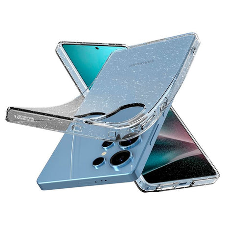 Samsung Galaxy S25 Ultra Spigen Liquid Crystal Glitter Cover - Gennemsigtig
