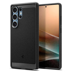 Spigen Samsung Galaxy S25 Ultra Rugged Armor MagSafe Cover - Sort