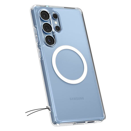 Samsung Galaxy S25 Ultra Spigen Ultra Hybrid Crystal Clear Cover - MagSafe Kompatibel - Gennemsigtig / Hvid