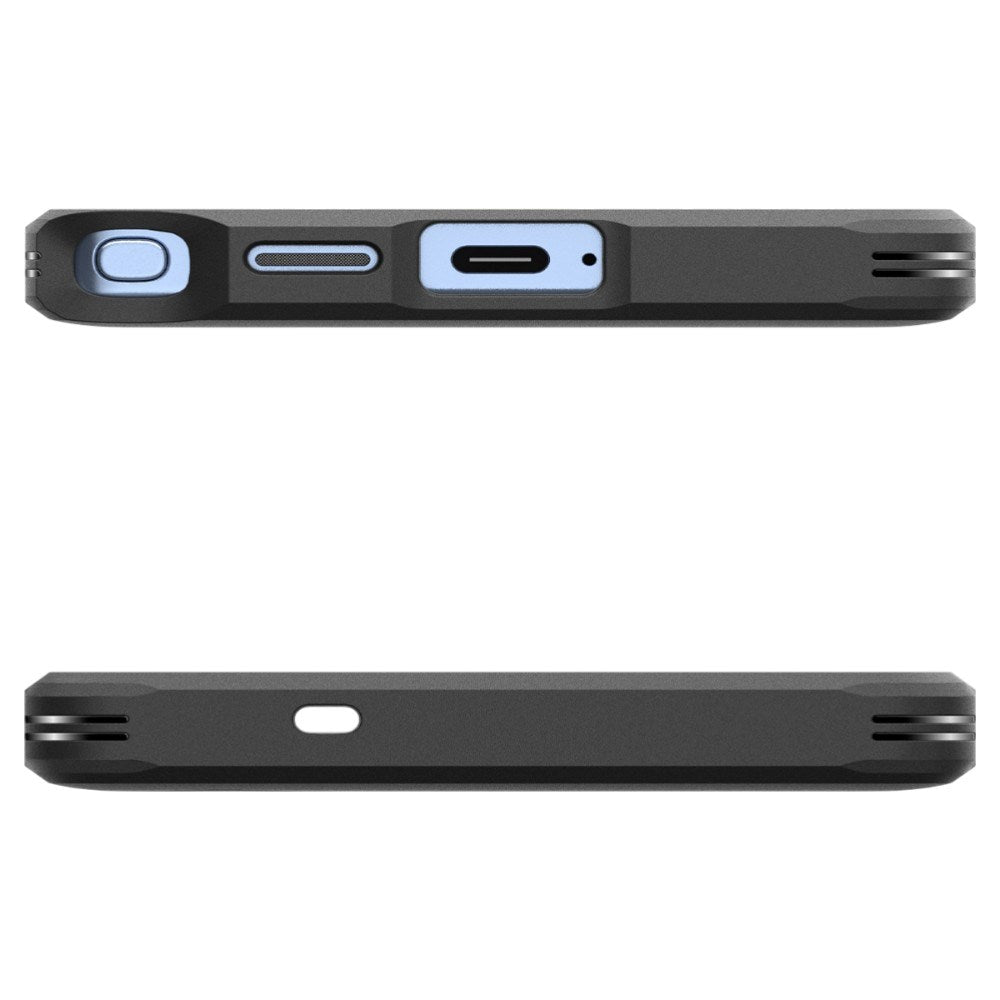 Samsung Galaxy S25 Ultra Spigen Tough Armor Hybrid Cover m. Kickstand - MagSafe Kompatibel - Sort