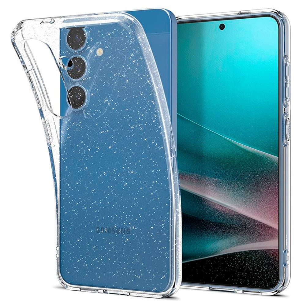 Samsung Galaxy S25+ (Plus) Spigen Liquid Crystal Glitter Cover - Gennemsigtig