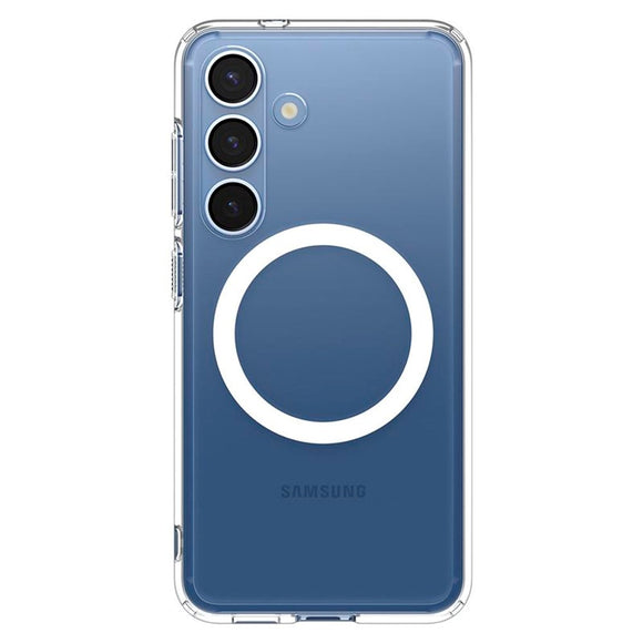 Samsung Galaxy S25+ (Plus) Spigen Ultra Hybrid Crystal Clear Cover - MagSafe Kompatibel - Gennemsigtig / Hvid