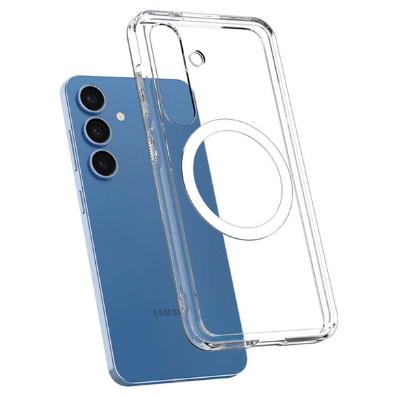 Samsung Galaxy S25+ (Plus) Spigen Ultra Hybrid Crystal Clear Cover - MagSafe Kompatibel - Gennemsigtig / Hvid