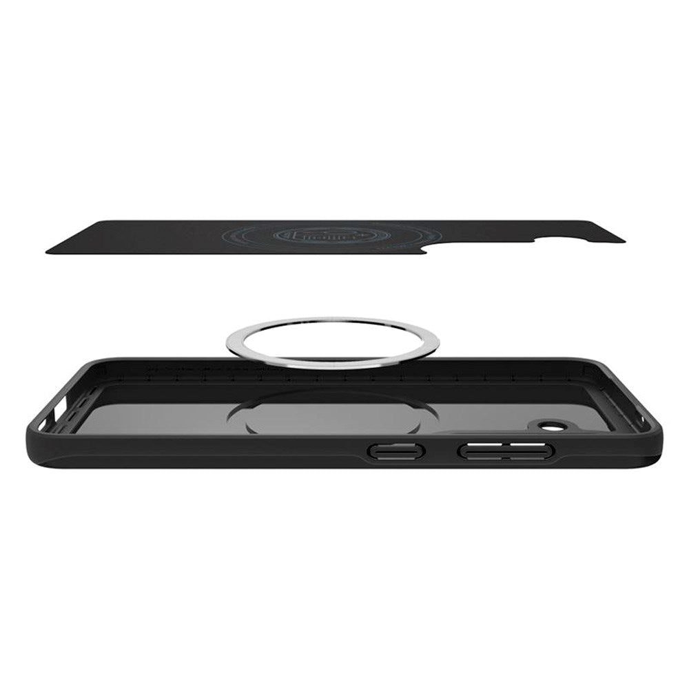 Samsung Galaxy S25 Spigen Thin Fit Cover - MagSafe Kompatibel - Sort