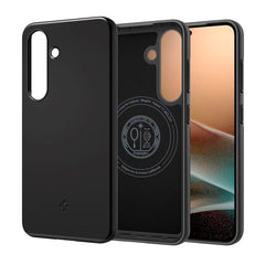 Samsung Galaxy S25 Spigen Thin Fit Cover - MagSafe Kompatibel - Sort