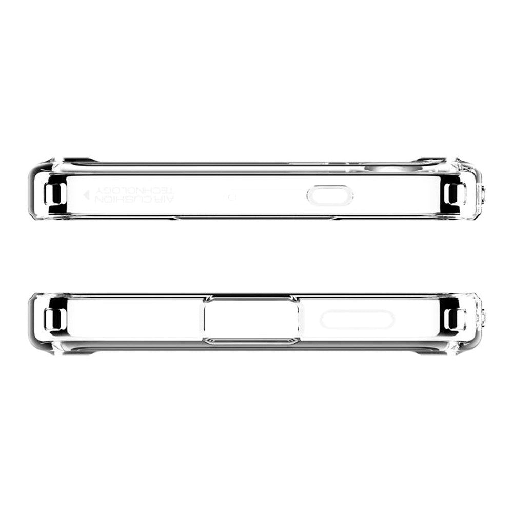 Samsung Galaxy S25 Spigen Ultra Hybrid Crystal Clear Cover - MagSafe Kompatibel - Gennemsigtig / Hvid