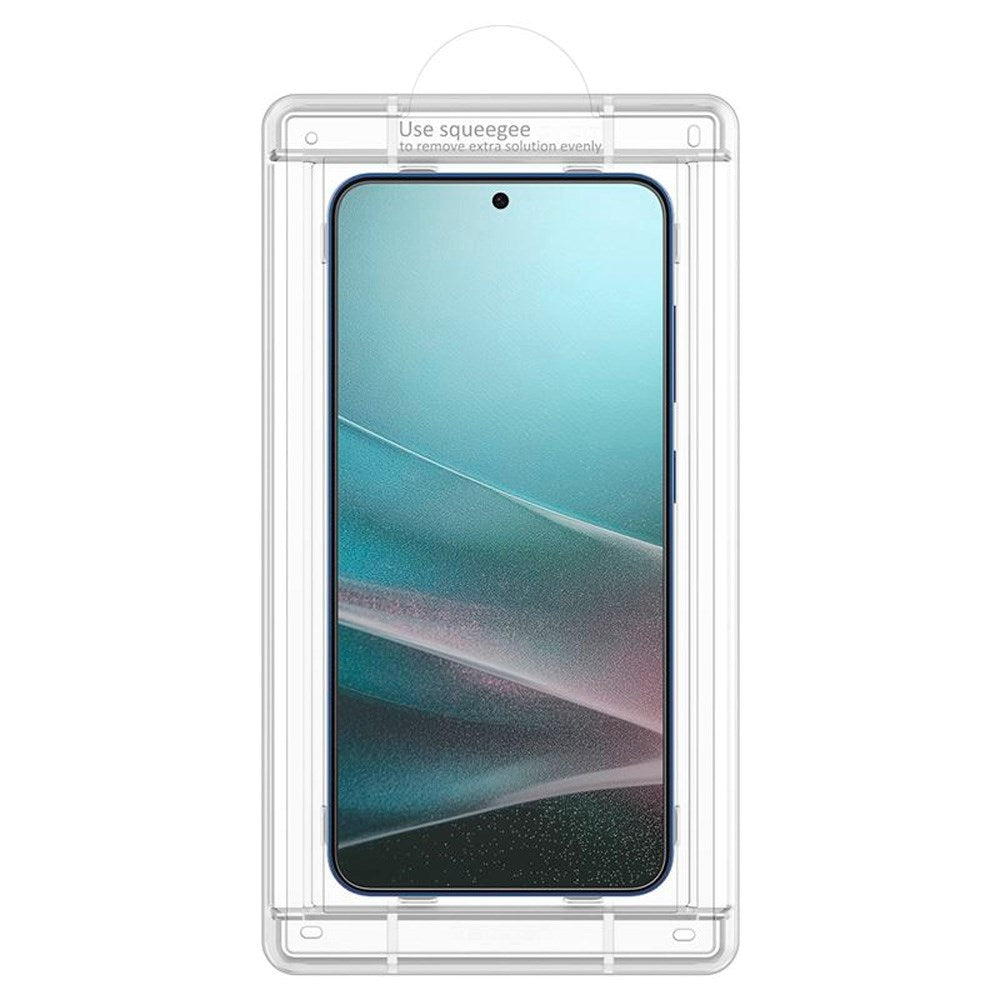 Samsung Galaxy S25+ (Plus) Spigen EliteShield EZ Fit Skærmbeskyttelsesfilm - Gennemsigtig