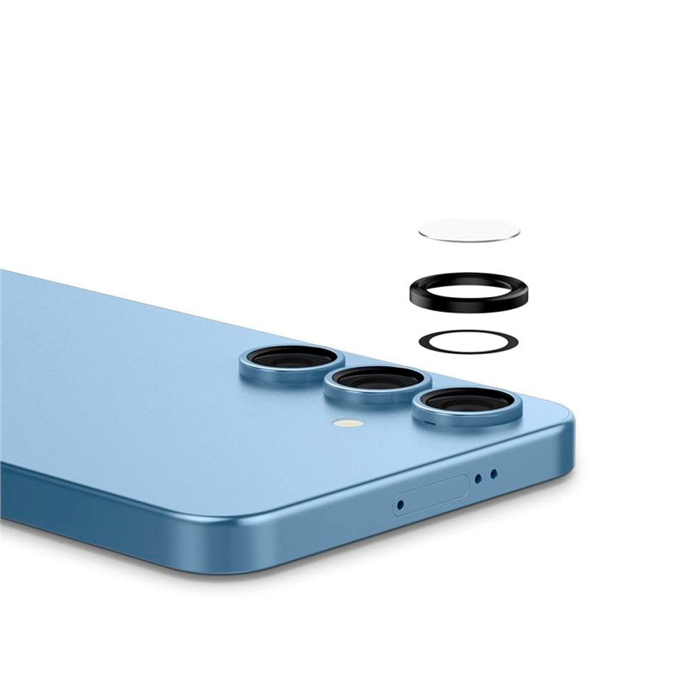Samsung Galaxy S25+ (Plus) Spigen EZ Fit Optik Pro Kameralinsebeskyttelsesglas - 2 stk - Sort