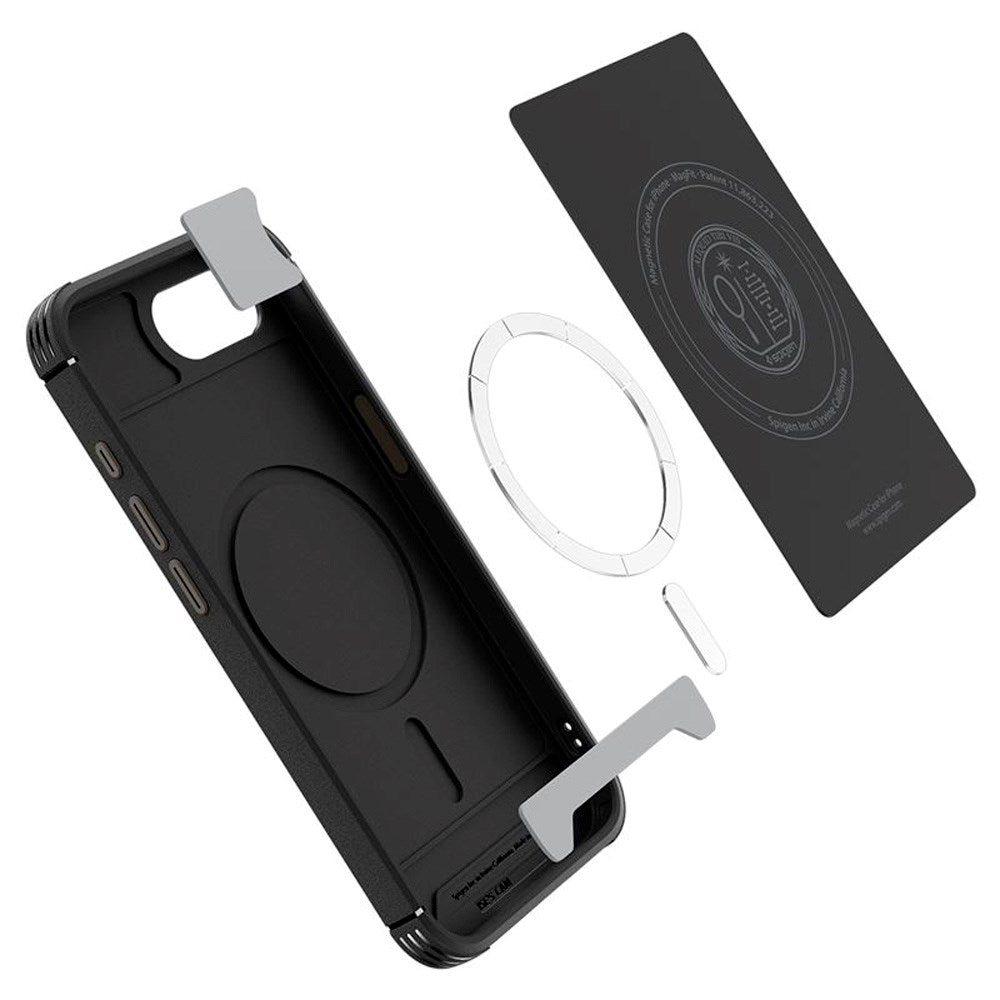 iPhone 17e / 16e Spigen Core Armor Cover - MagSafe Kompatibel - Mat Sort