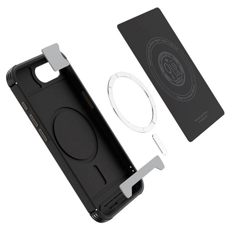 iPhone 17e / 16e Spigen Core Armor Cover - MagSafe Kompatibel - Mat Sort