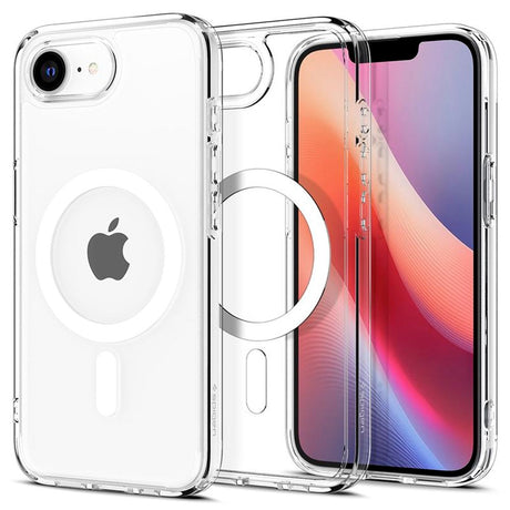iPhone 17e / 16e Spigen Crystal Hybrid Cover - MagSafe Kompatibel - Gennemsigtig