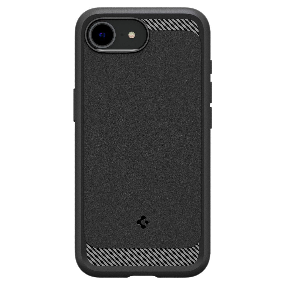 iPhone 17e / 16e Spigen Rugged Armor Cover - MagSafe Kompatibel - Mat Sort