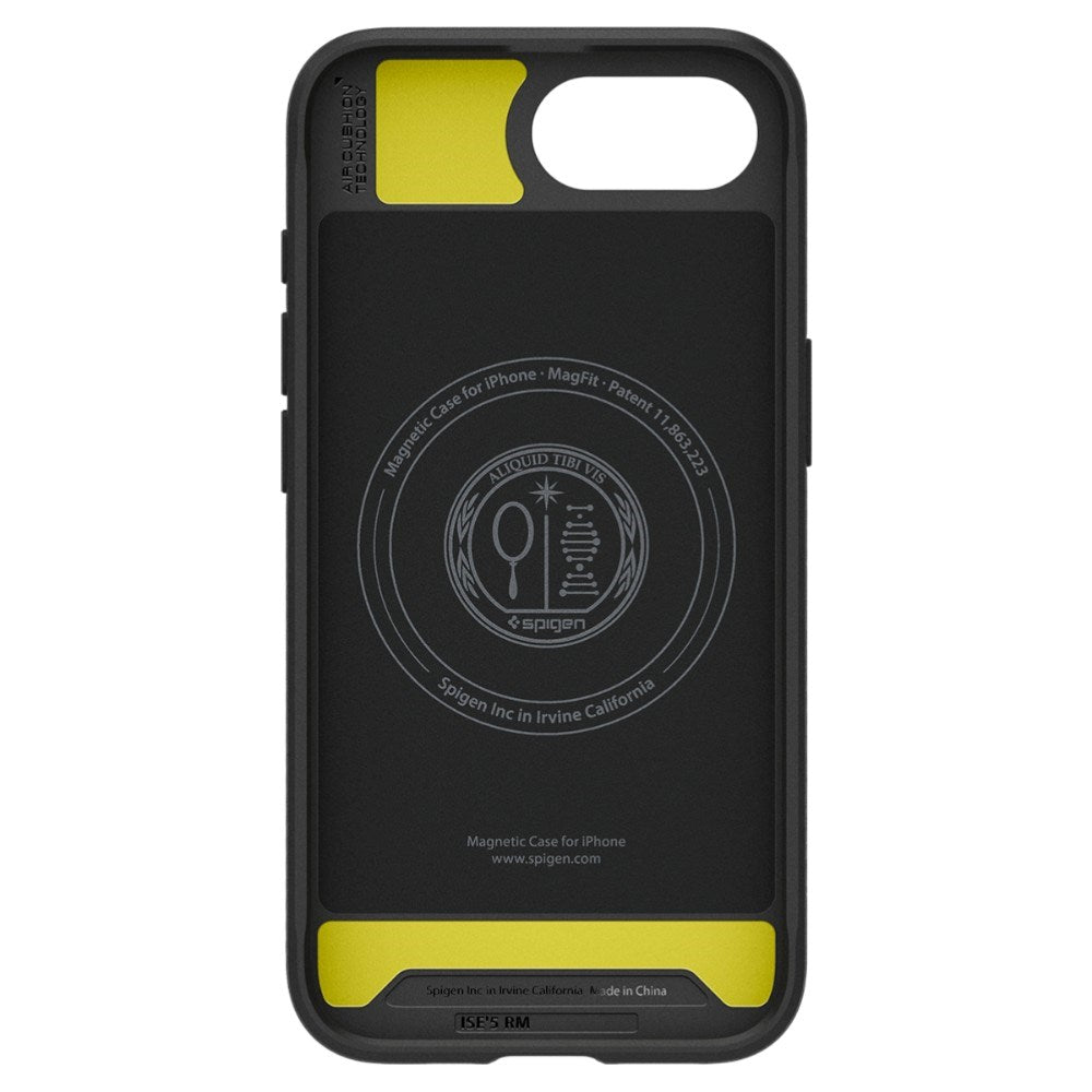 iPhone 17e / 16e Spigen Rugged Armor Cover - MagSafe Kompatibel - Mat Sort