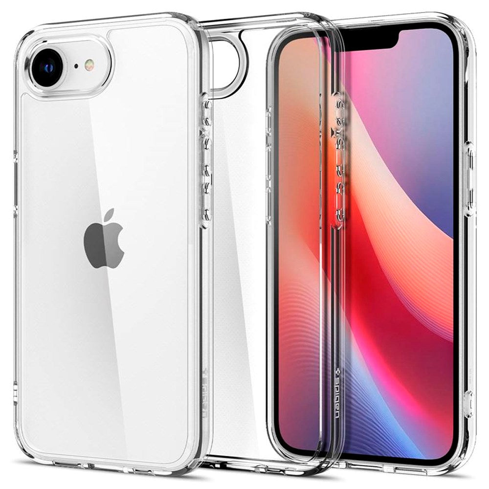 iPhone 17e / 16e Spigen Ultra Hybrid Cover - Gennemsigtig