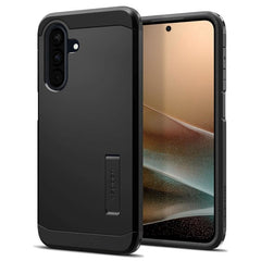 Samsung Galaxy A36 (5G) Spigen Tough Armor Cover m. Kickstand - Black